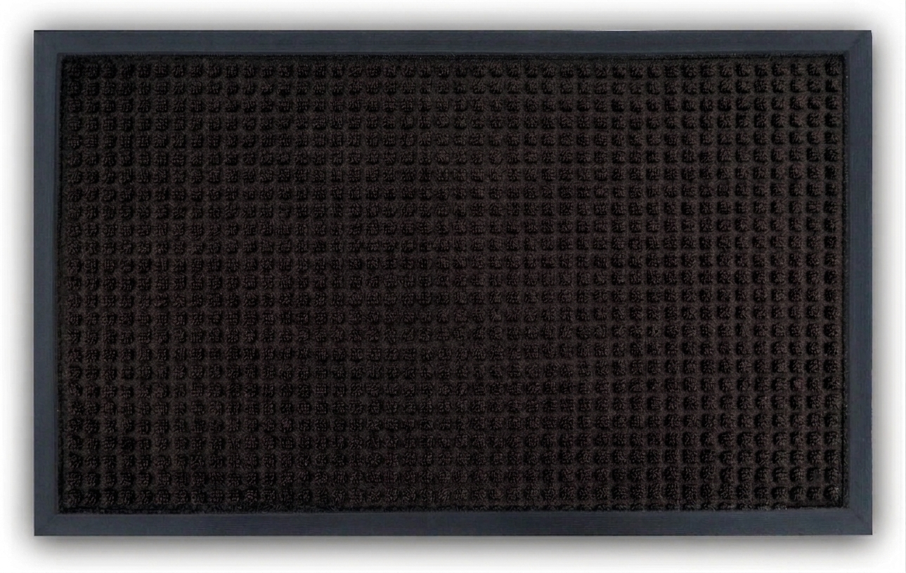 AtoZ Home Decor Square Pattern Antiskid Rubber Doormat (Available in Multiple Sizes & Colors)
