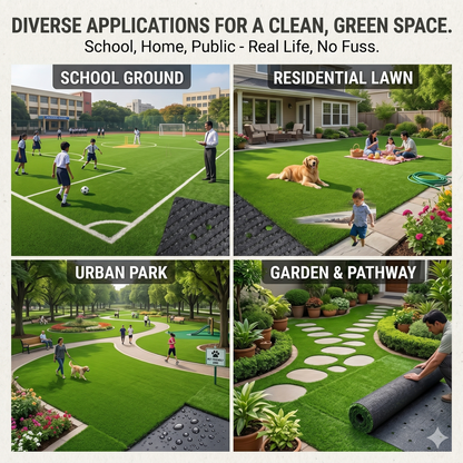 High Density Artificial Grass Mat for Balcony, Terrace, Lawn & Door
