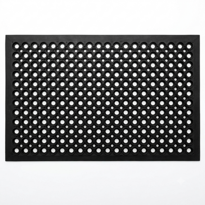 AtoZ Home Decor Hollow-Ring Rubber Drainage Mat (45x75 cm)