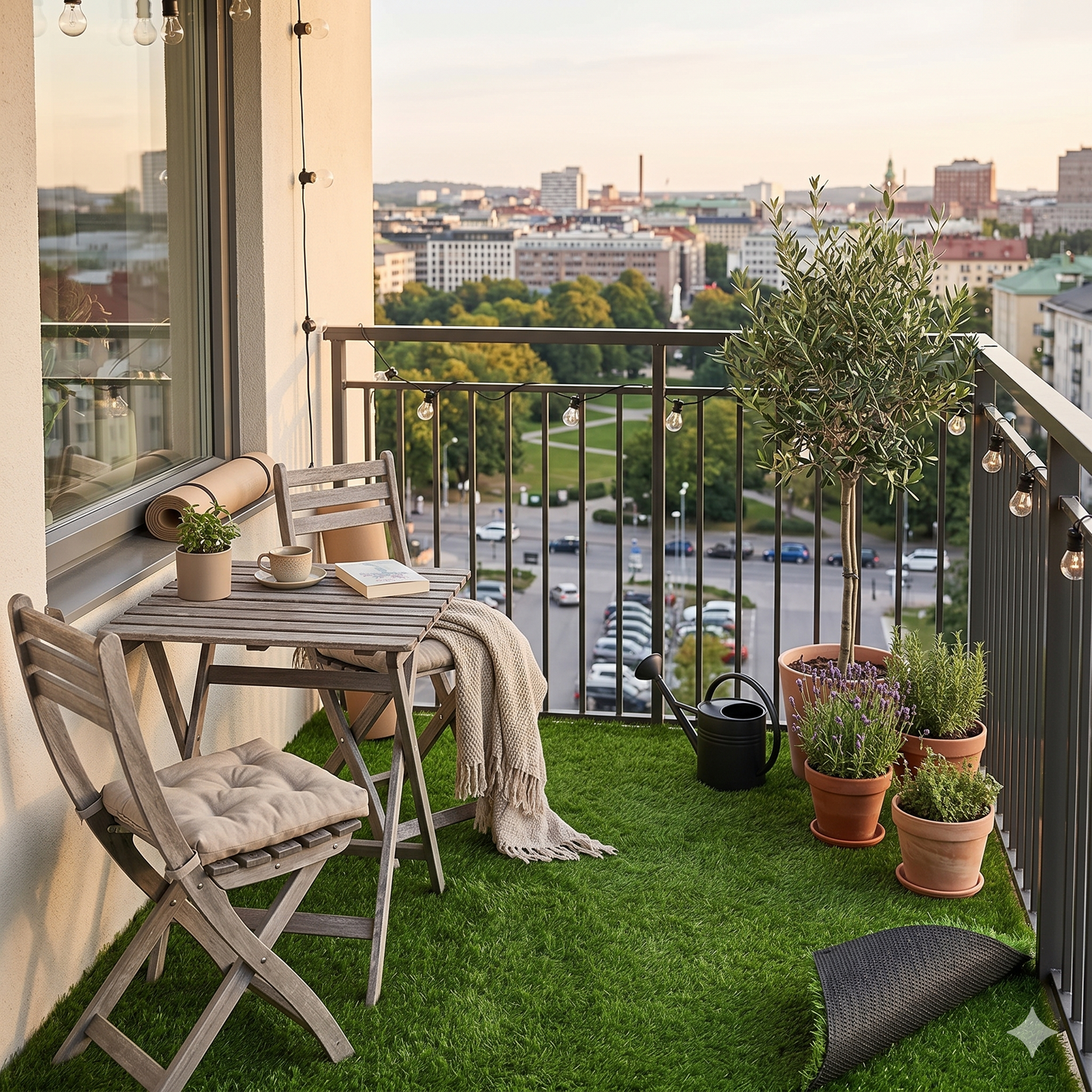 High Density Artificial Grass Mat for Balcony, Terrace, Lawn & Door