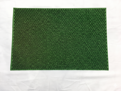 AtoZ Home Decor Soft Turf Spikes Rubber Doormat (60x40 cm)