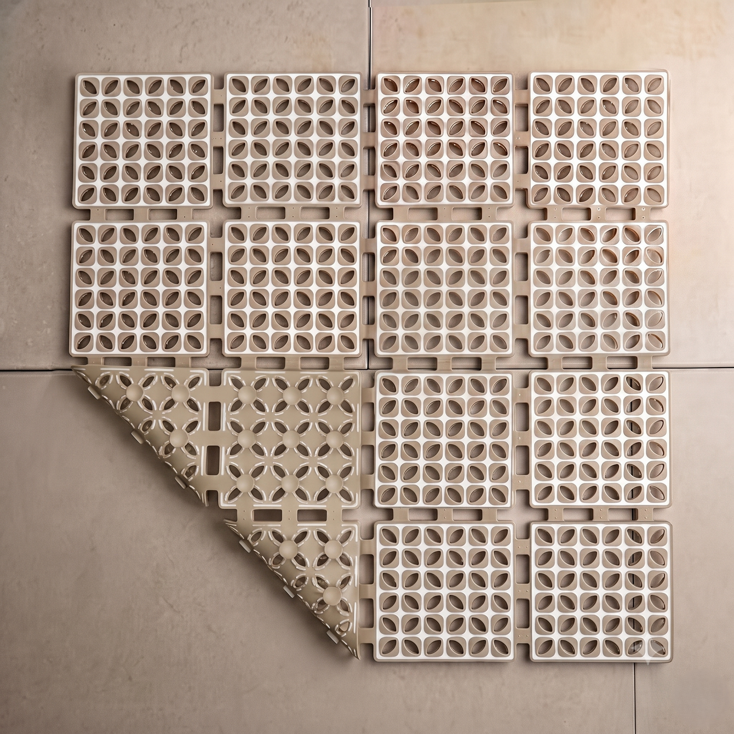 Atoz Home Decor Foldable Anti-Slip Rubber Shower Mat
