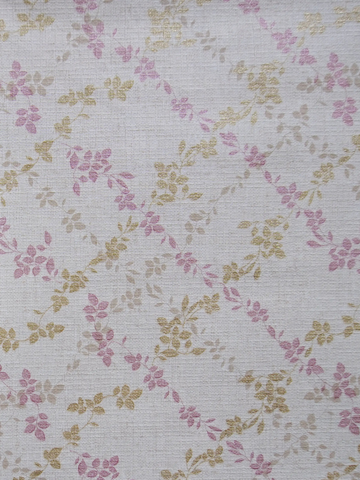 Freelance Tuscany Plastic Dining Table Cover | Gold/Pink Floral 54x78"