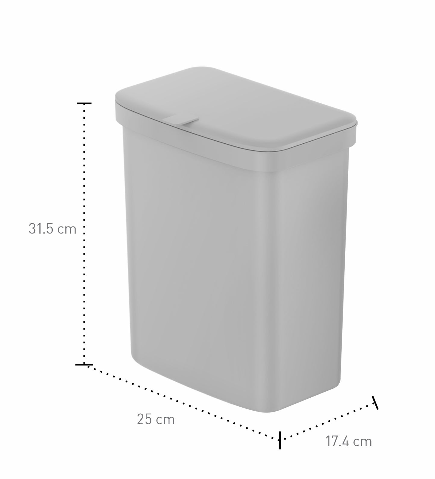 Modern Food Waste Container with Smell-Proof Seal – Compact & Practical