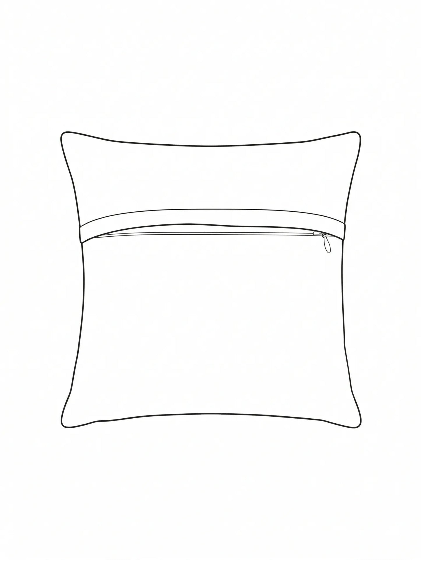Floral Design Cushion Covers with Hidden Zipper (Set of 5)