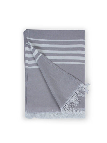 Bamboo Striped Large Bath Towel (75 x 150 cm)