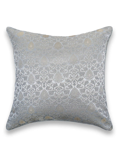 Floral Design Cushion Covers with Hidden Zipper (Set of 5)