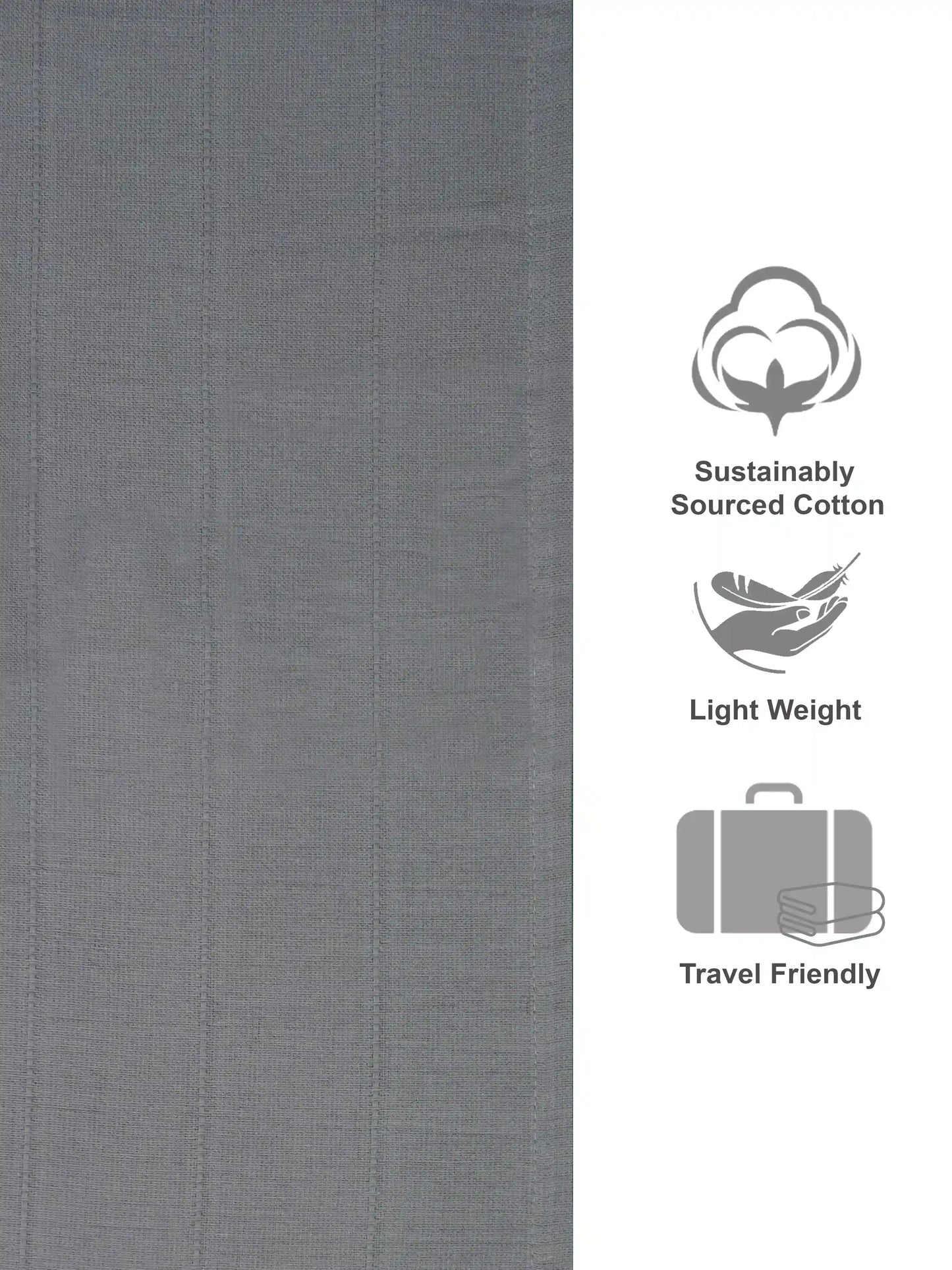 AtoZ Home Decor Everyday Classic Freshlite Bath Towel Set (OEKO-TEX Certified)