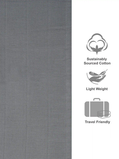 AtoZ Home Decor Everyday Classic Freshlite Bath Towel Set (OEKO-TEX Certified)