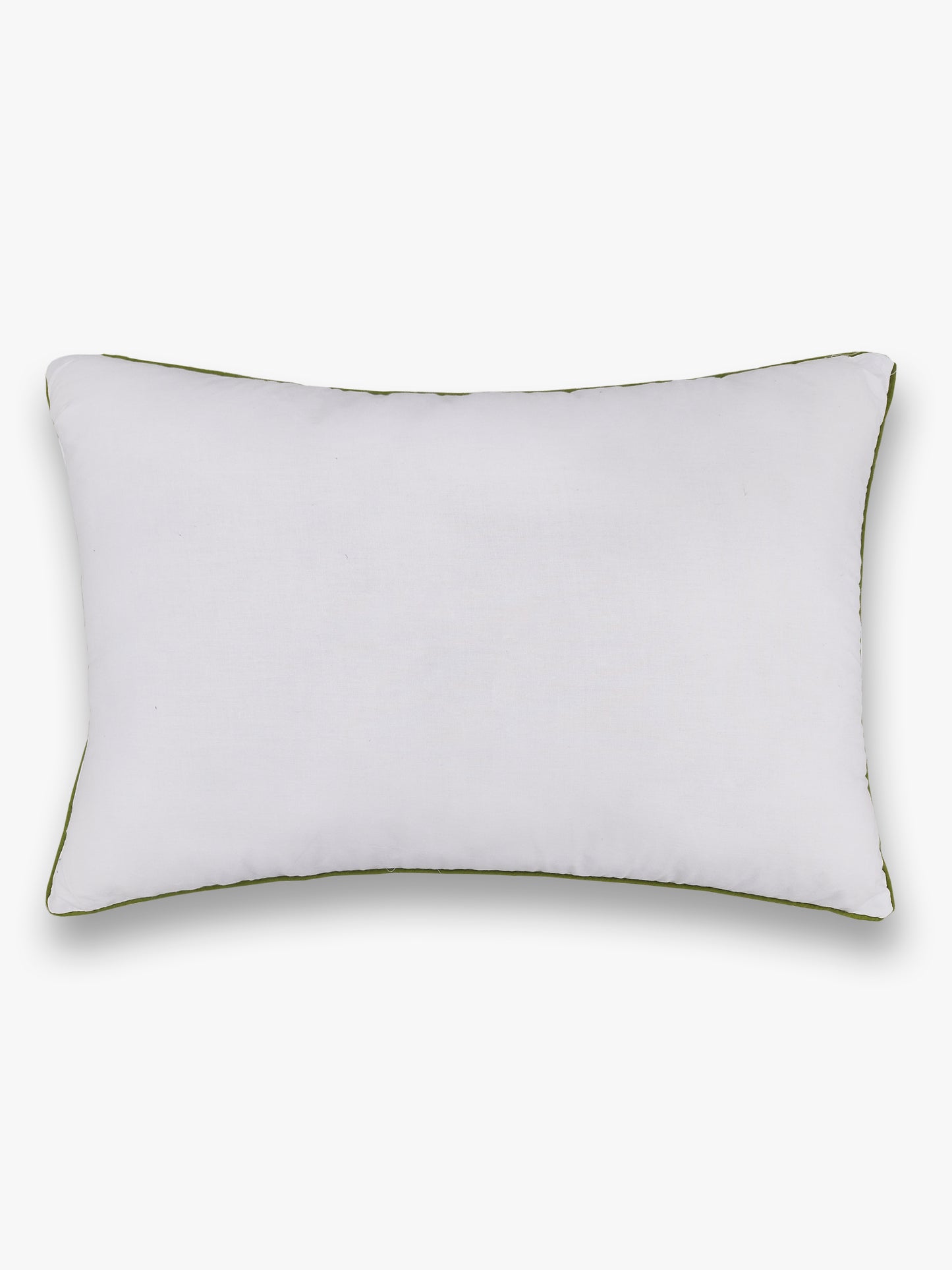 AtoZ Home Decor Cotton Pillow & Checkerd Pillow Cover Combo Set