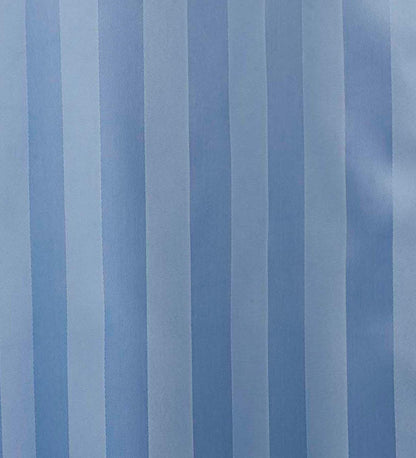 Water Repellent Polyester Shower Curtain – Quick Dry & Soft Feel (with Hooks) | Blue