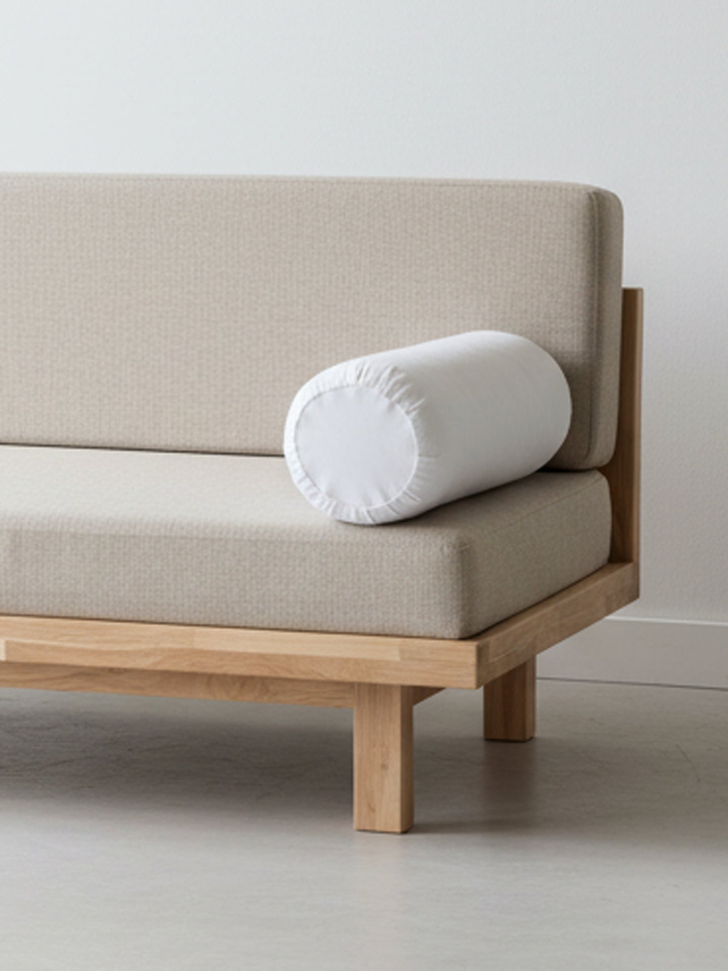 AtoZ Home Decor 100% Cotton Bolster Pillow Soft & Supportive Cylindrical (22 x 60 CM)