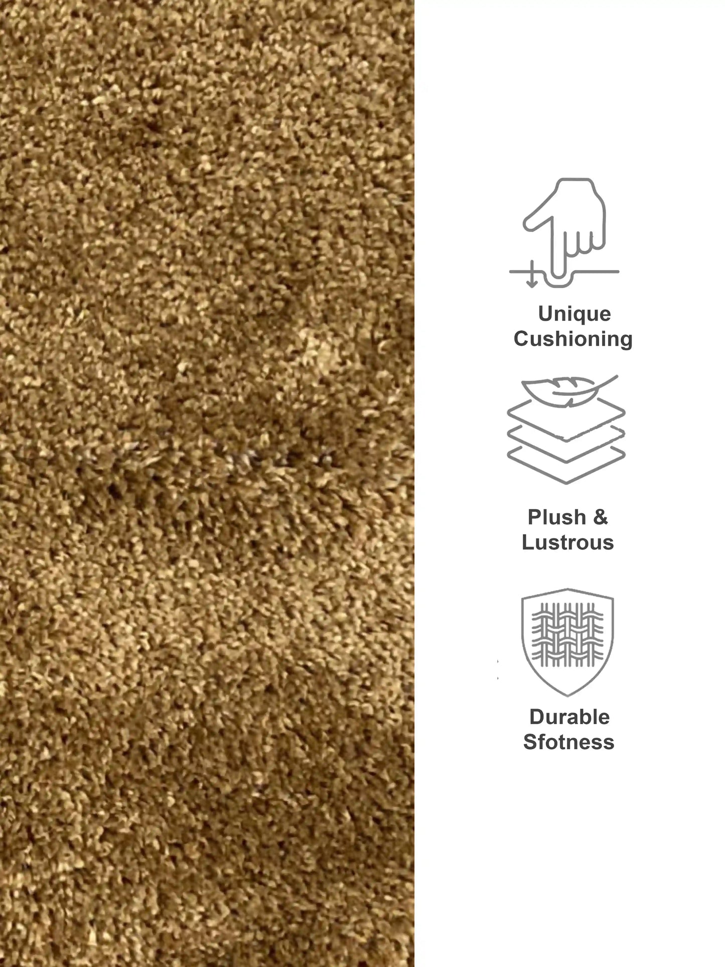 AtoZ Home Decor Premium Comfort Polyester Bath Mat (40x60)(50x80)