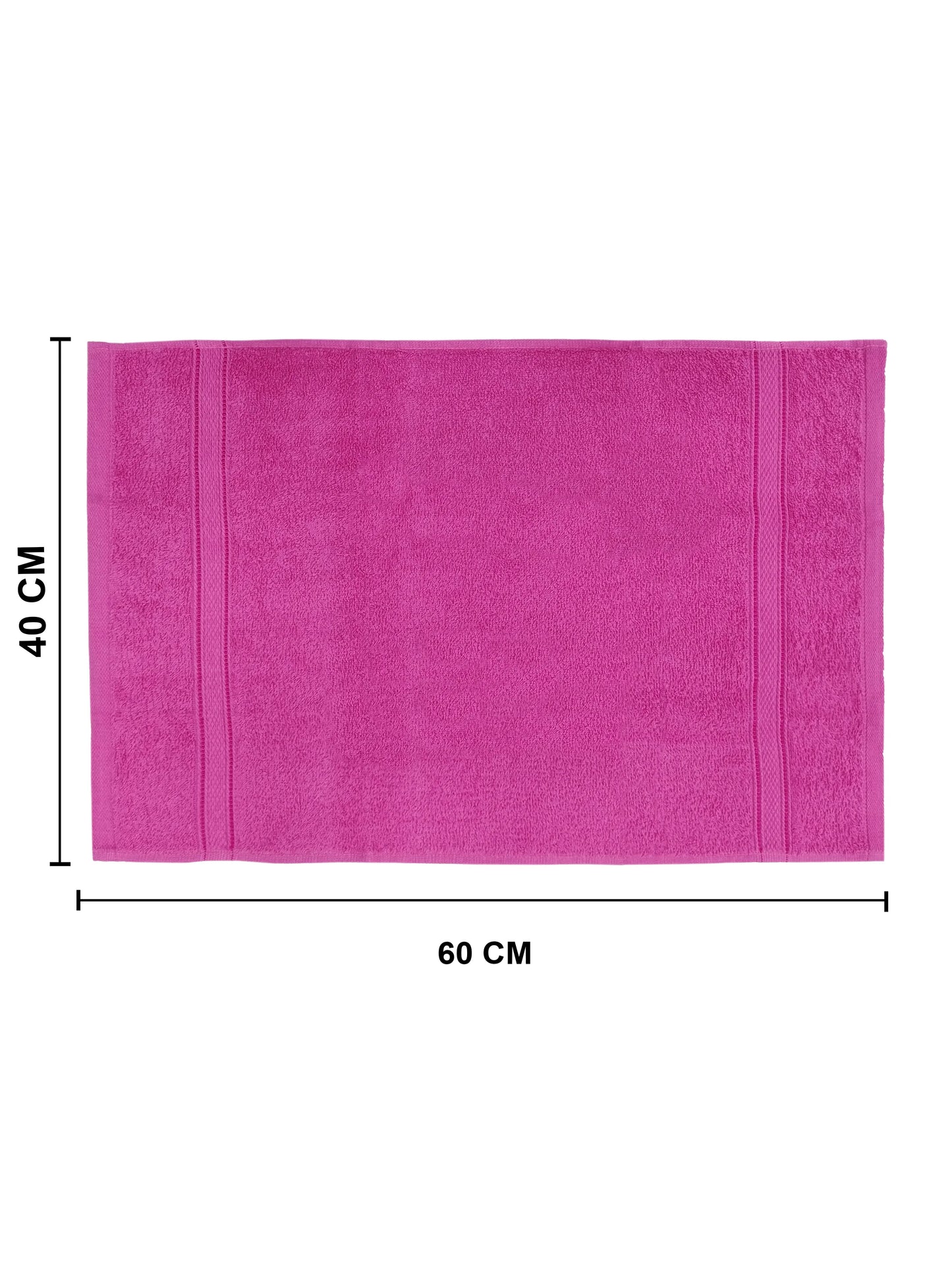 AtoZ Home Decor 100% Cotton Bath Towel | Soft, Quick Dry & Lightweight (40 x 60 CM)