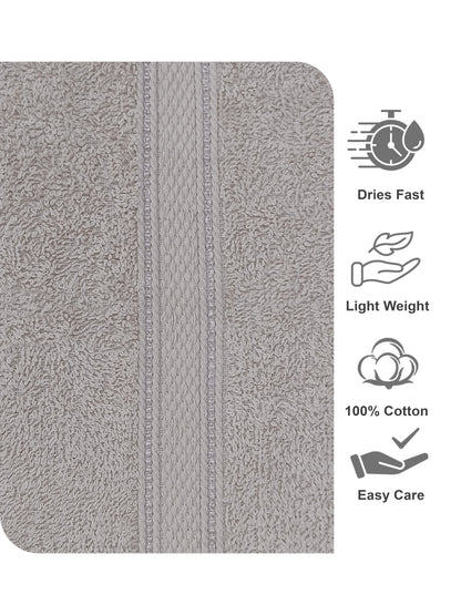 MyTrident Home Elegance Everyday Soft & Absorbent Bath Towels (Set of 2)