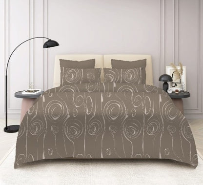King Size Designer Cotton Bedsheet Set - 100% Soft Cotton | 300 TC