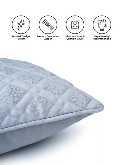 Printed Cushion Covers with Concealed Zipper (Set of 5)
