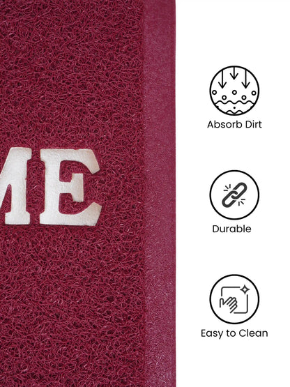 AtoZ Home Decor Premium PVC Noodle Welcome Door Mat