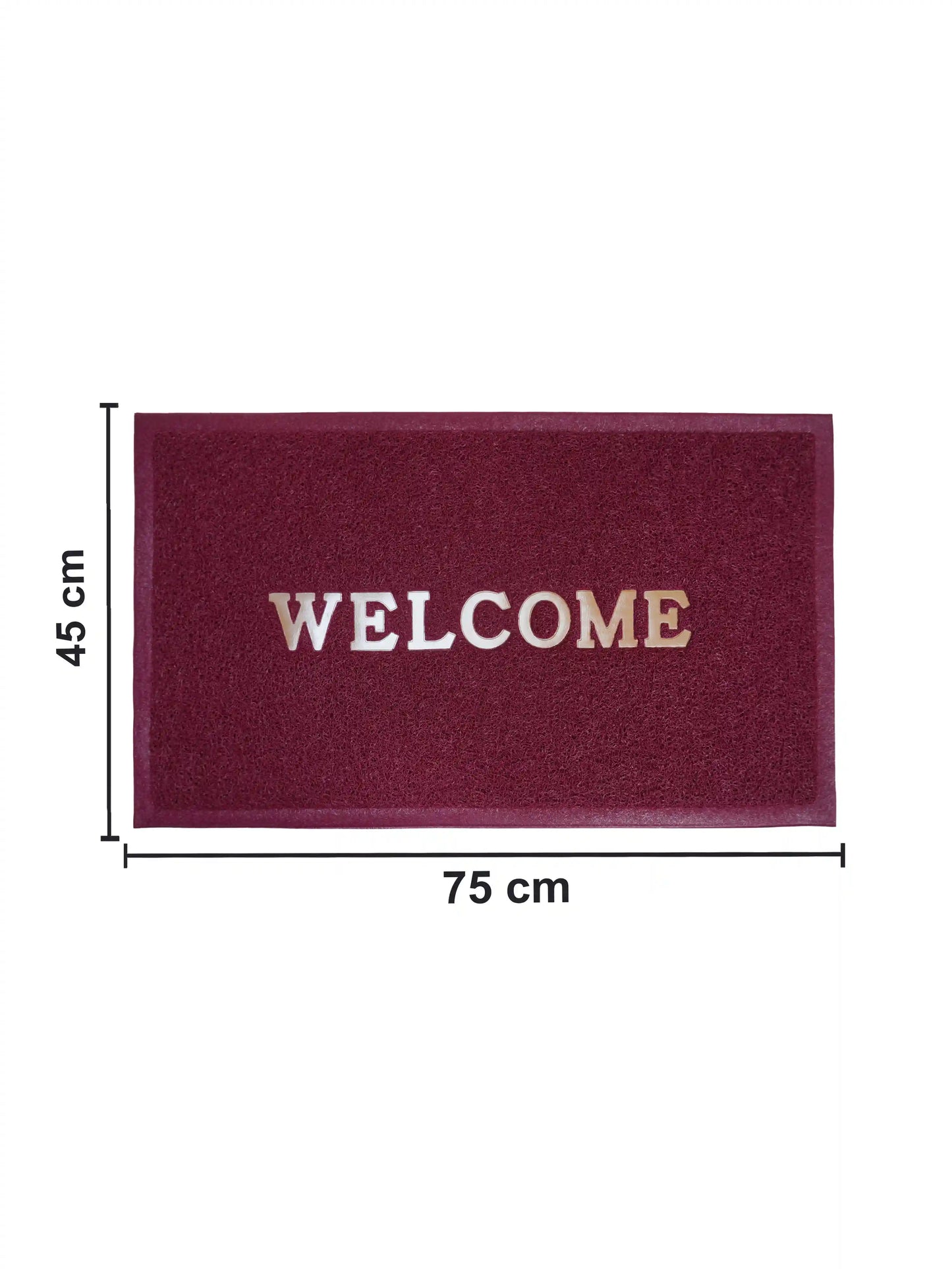 AtoZ Home Decor Premium PVC Noodle Welcome Door Mat
