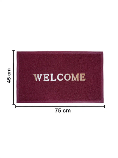 AtoZ Home Decor Premium PVC Noodle Welcome Door Mat