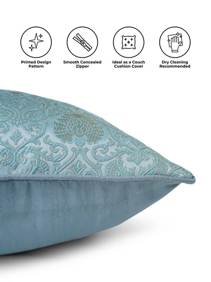 Mint Green Cushion Covers with Concealed Zipper (Set of 5)