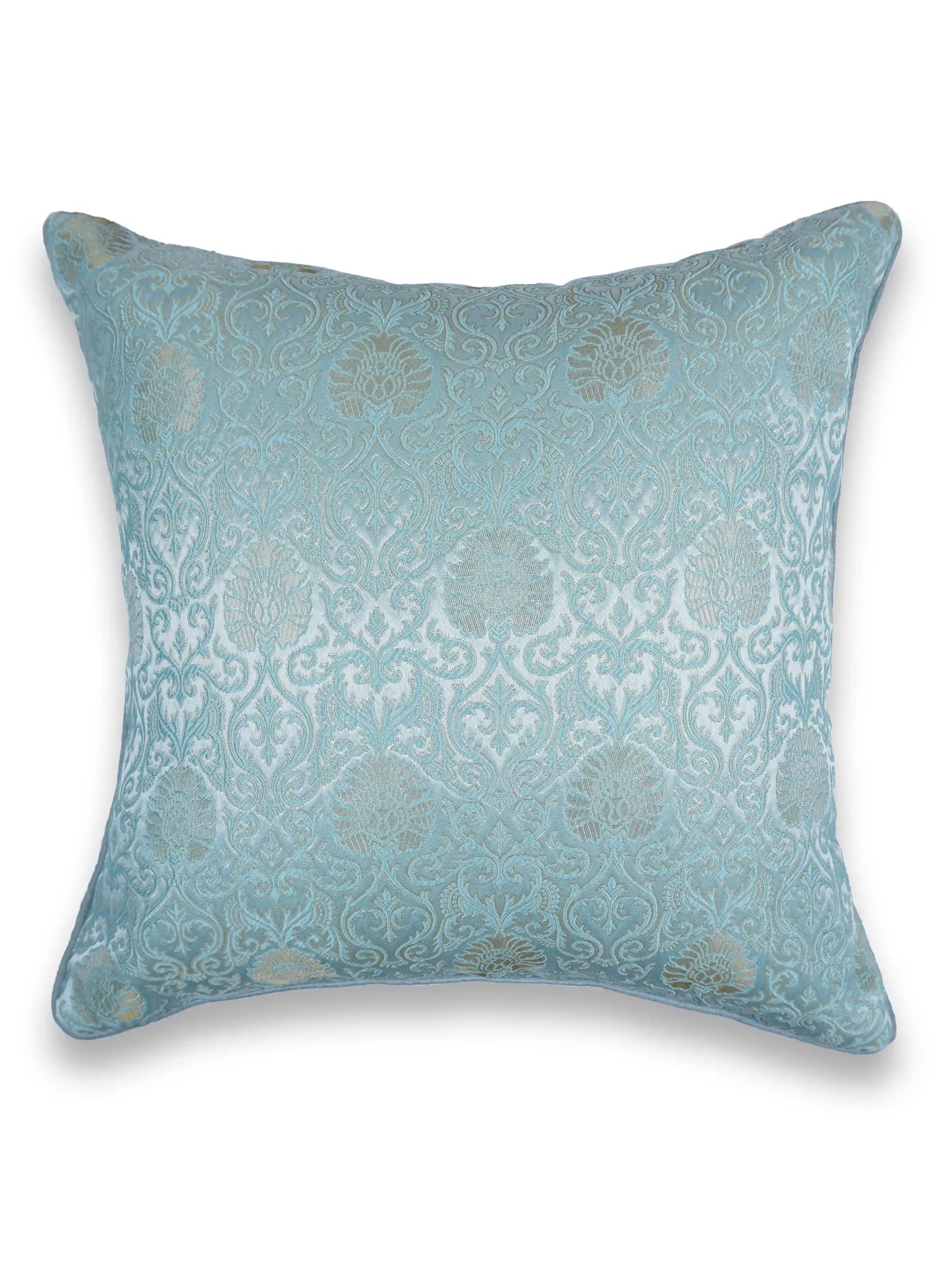 Mint Green Cushion Covers with Concealed Zipper (Set of 5)