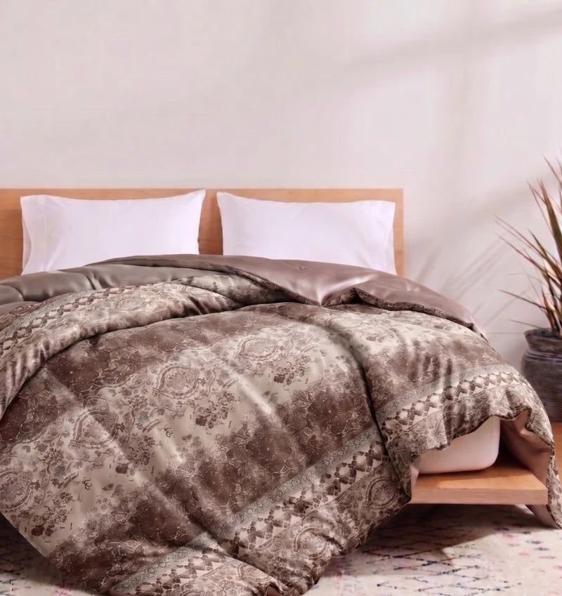 Stylla Mulberry Silk Double Bed AC Comforter (220 cm × 240 cm) – Ultra-Soft Reversible Summer Quilt