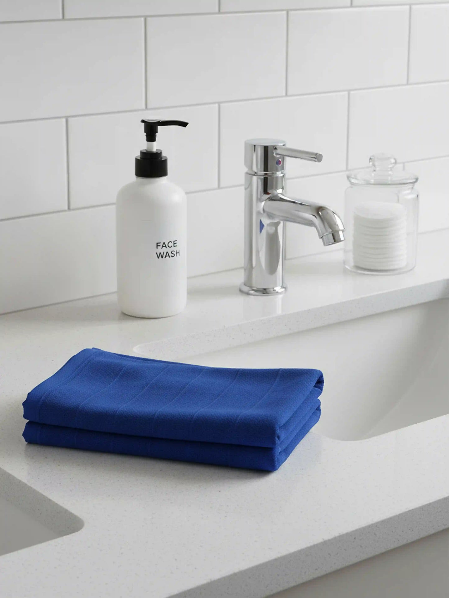 AtoZ Home Decor Everyday Classic Freshlite Bath Towel Set (OEKO-TEX Certified)