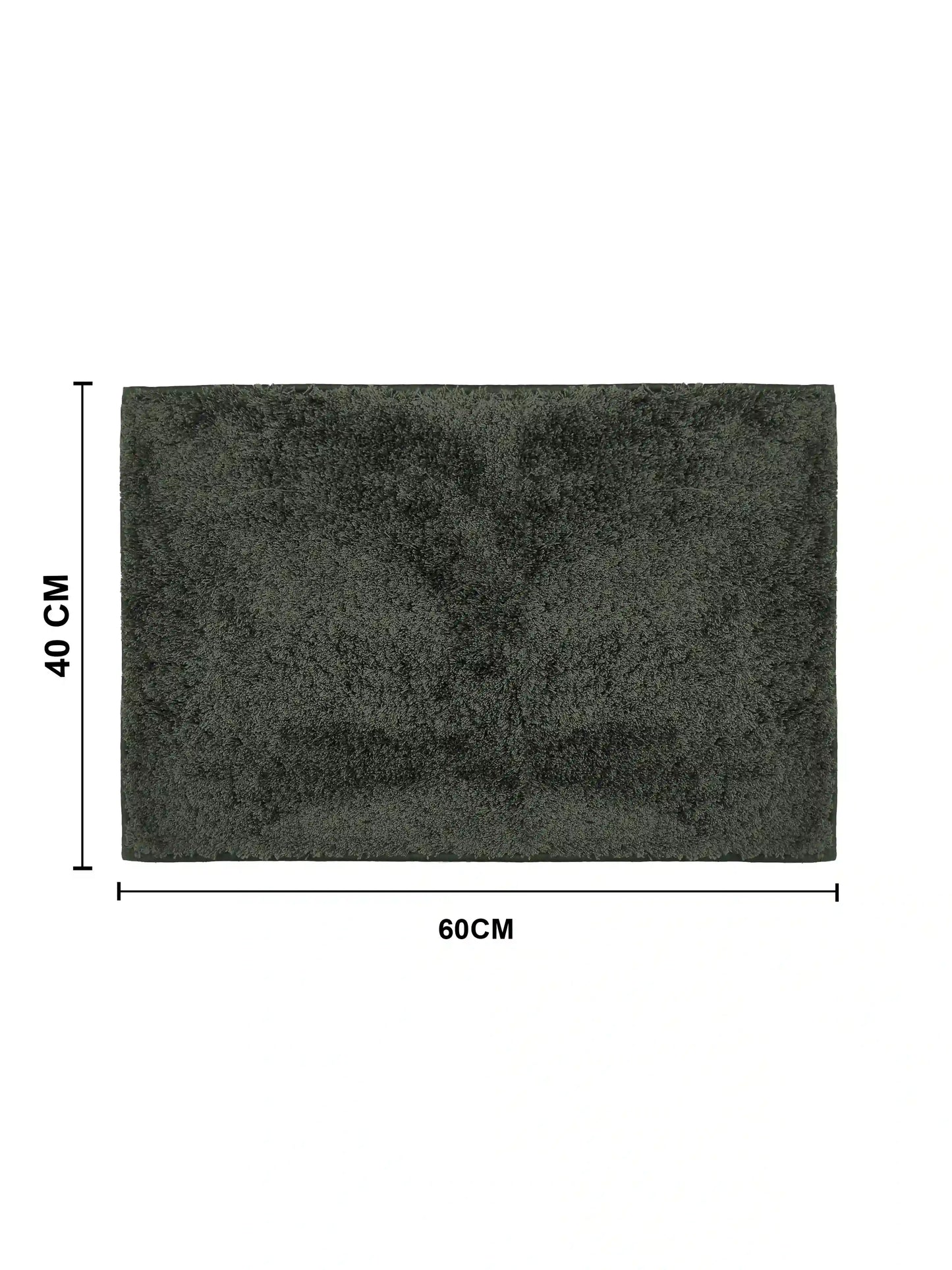 AtoZ Home Decor Luxury Solid Bath Mat | Anti-Skid & Quick-Dry (40 x 60 CM)