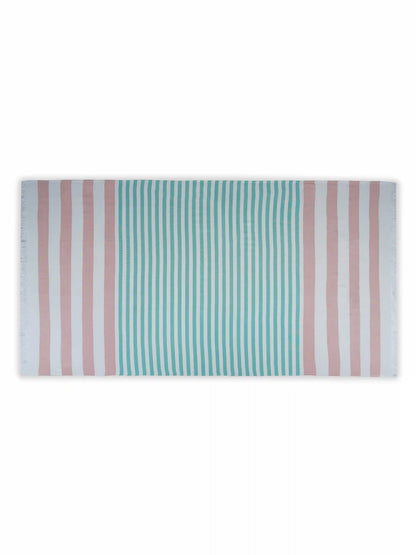 Bamboo Striped Large Bath Towel (75 x 150 cm)