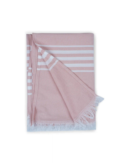 Bamboo Striped Large Bath Towel (75 x 150 cm)