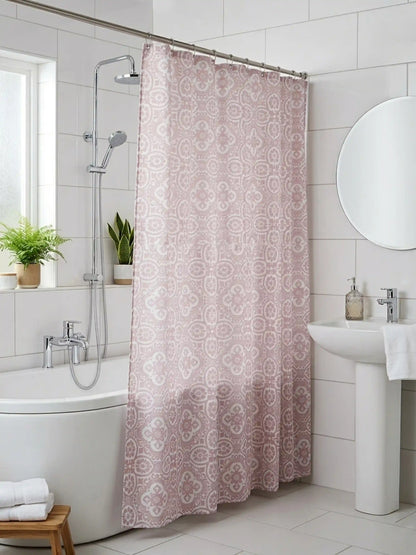 AtoZ Home Decor Waterproof Shower Curtain with Hooks (Multi-Pattern Collection)