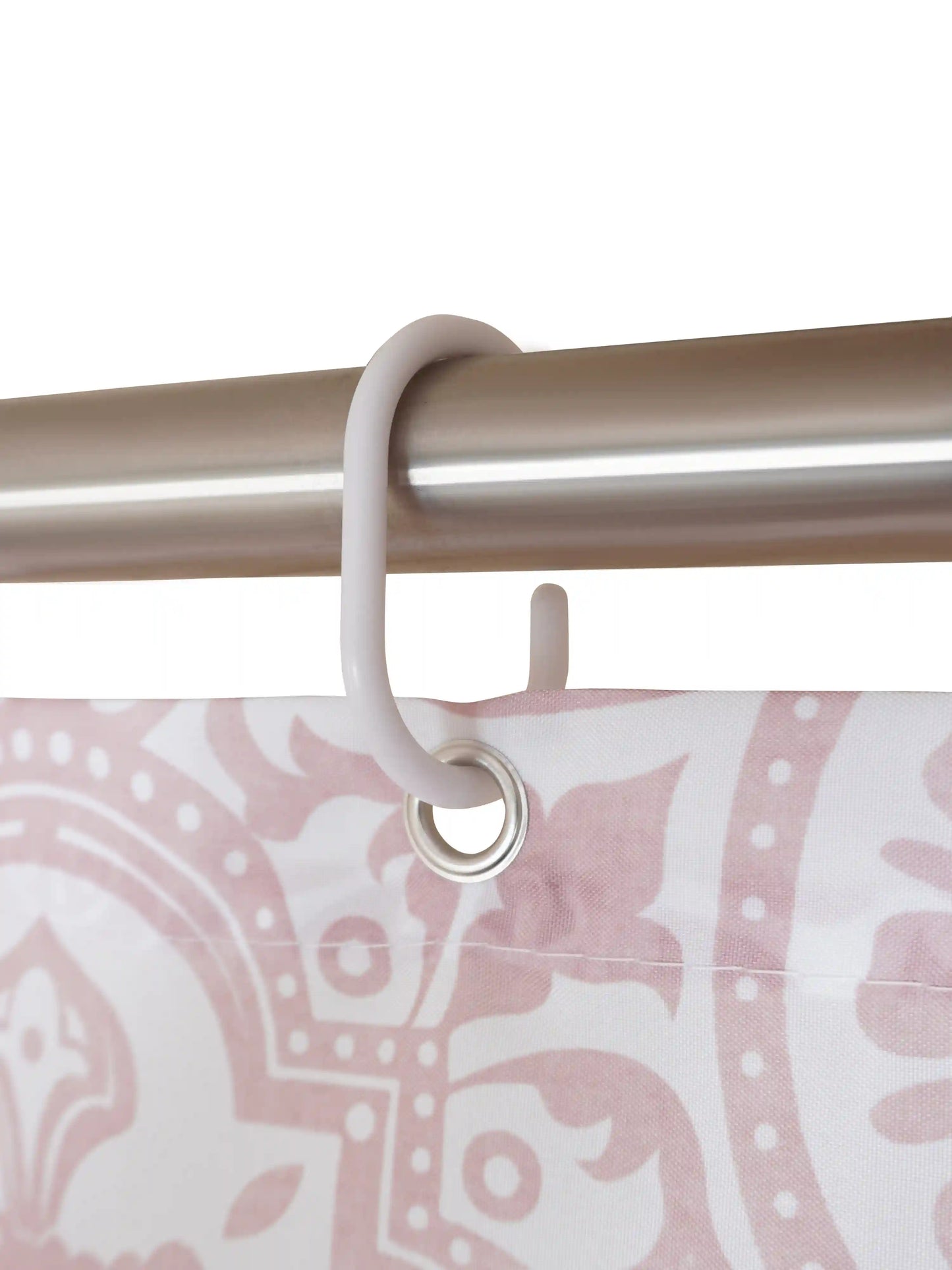 AtoZ Home Decor Waterproof Shower Curtain with Hooks (Multi-Pattern Collection)