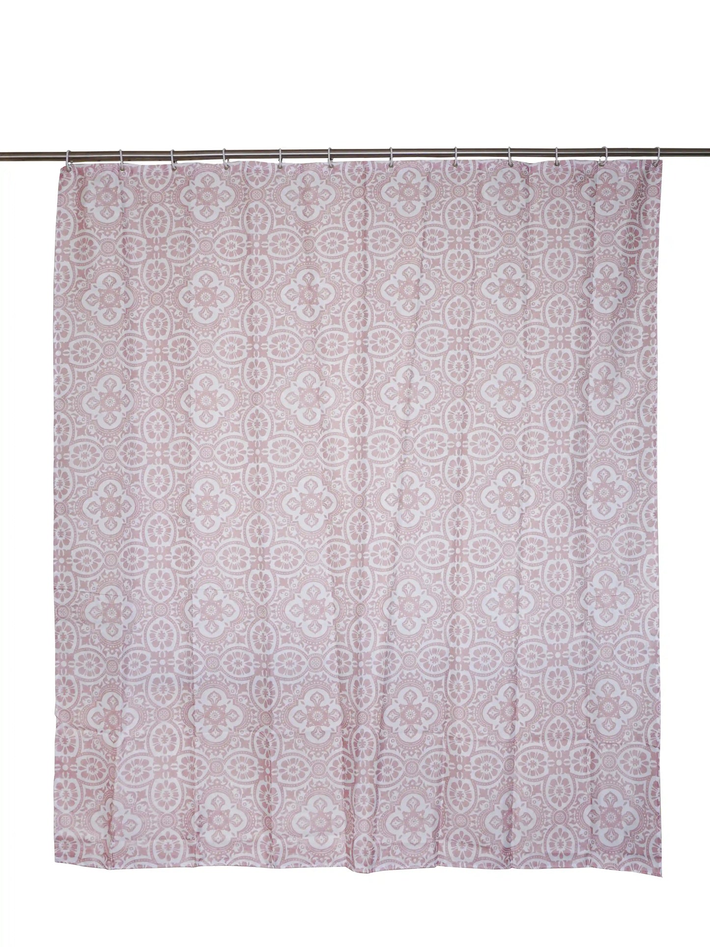 AtoZ Home Decor Waterproof Shower Curtain with Hooks (Multi-Pattern Collection)