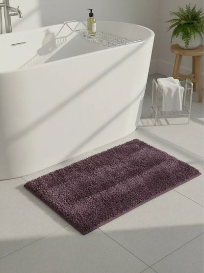 AtoZ Home Decor Luxury Solid Bath Mat | Anti-Skid & Quick-Dry (40 x 60 CM)