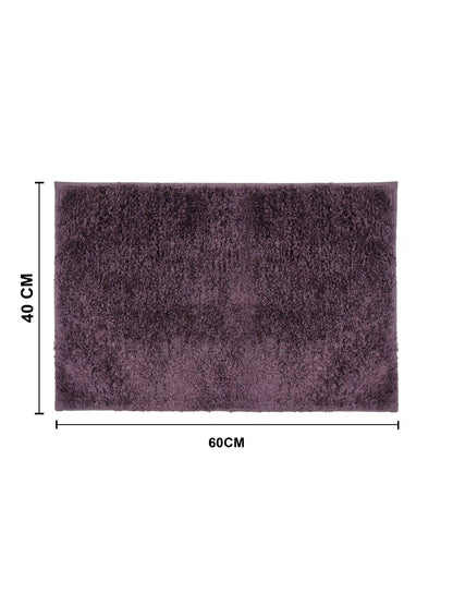 AtoZ Home Decor Luxury Solid Bath Mat | Anti-Skid & Quick-Dry (40 x 60 CM)