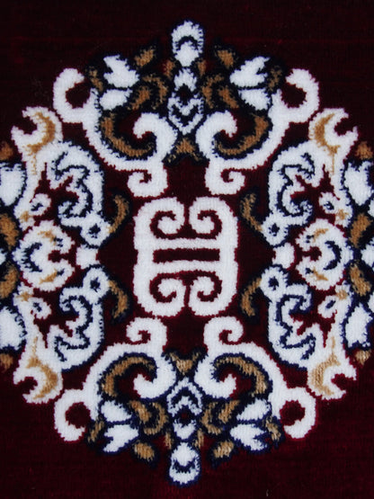 Atoz Home Decor Traditional Square Pooja Aasan Mat | 20x20 Inch | Multiple Colors.