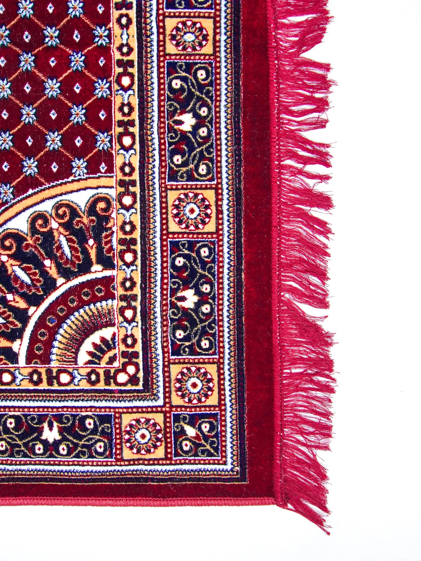 AtoZ Home Decor Machine-Made Velvet Carpet – Traditional Collection (4 ft x 6 ft)