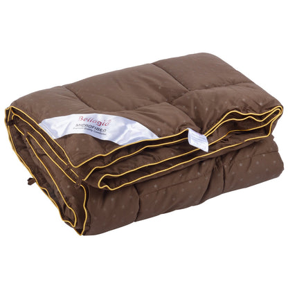 Soft and Durable Reversible Microfiber Comforter | Geometric Design