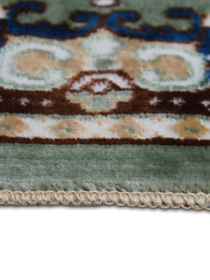 Atoz Home Decor Traditional Square Pooja Aasan Mat | 20x20 Inch | Multiple Colors.