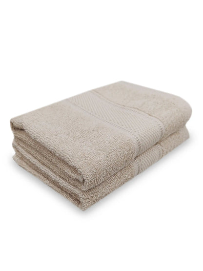 Himeya Classic 100% Cotton Hand Towels | Ultra Soft Set of 2