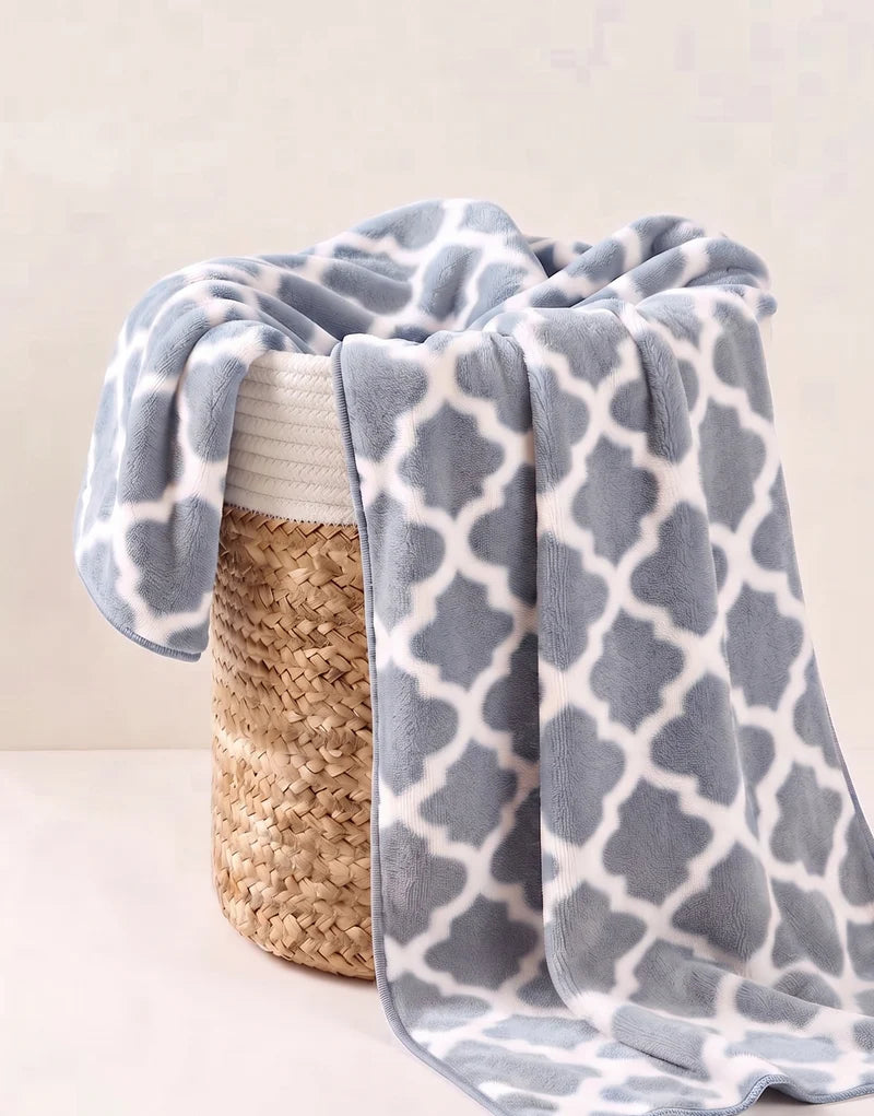 Stylla Kepri Patterned Bath Towel (70 x 150 cm) – Super Absorbent & Easy Dry Boxed Bath Towel