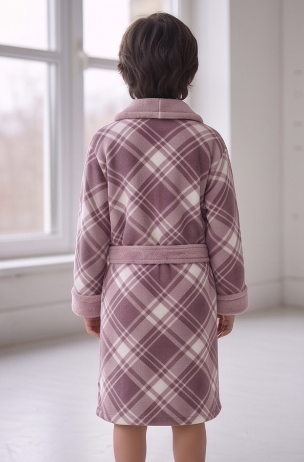 Stylla Scotch Highly Absorbent Children's Bathrobe with Pockets