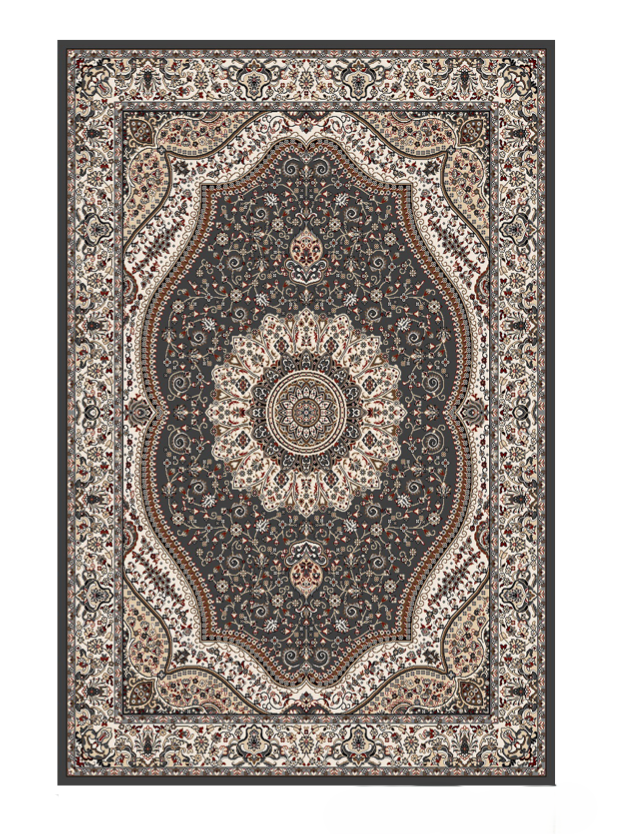 AtoZ Home Decor Kohinoor Classic Persian Medallion Area Rug – Premium Durable Floor Carpet