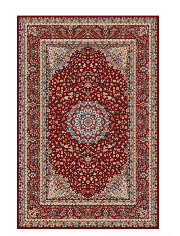 AtoZ Home Decor Kohinoor Classic Persian Medallion Area Rug – Premium Durable Floor Carpet