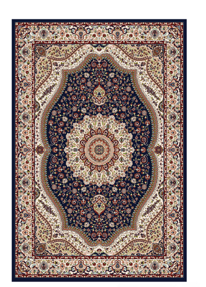 AtoZ Home Decor Kohinoor Classic Persian Medallion Area Rug – Premium Durable Floor Carpet