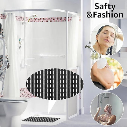 Premium Non-Slip PVC Shower Mat (70x40 cm)