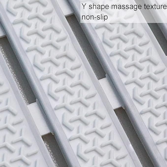 Premium Non-Slip PVC Shower Mat (70x40 cm)