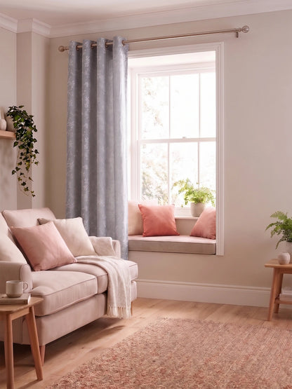 AtoZ Home Decor Floral Window & Door Curtains (Multiple Sizes & Colors)
