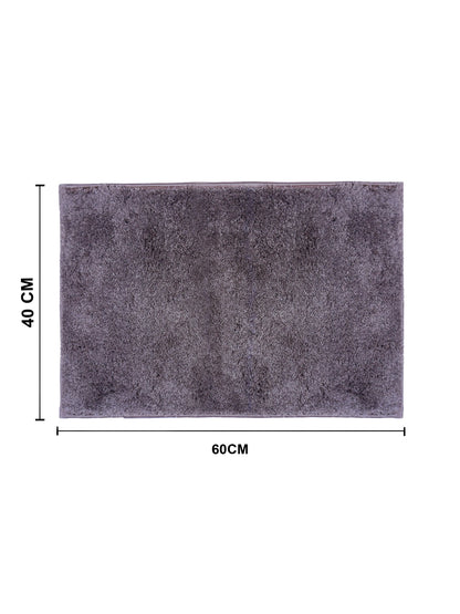 AtoZ Home Decor Luxury Solid Bath Mat | Anti-Skid & Quick-Dry (40 x 60 CM)